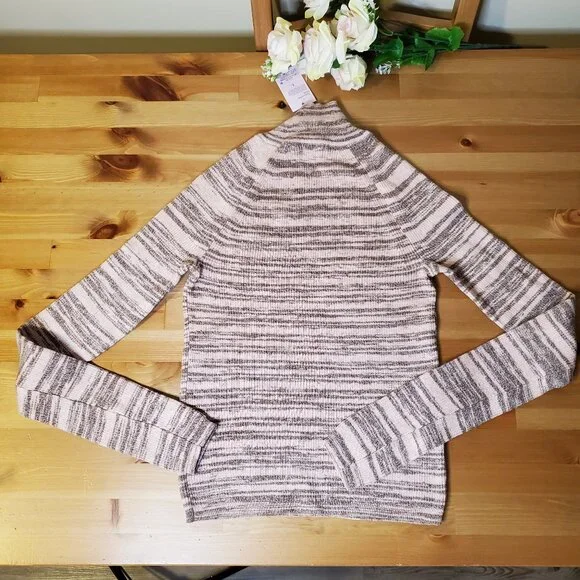 Wild Fable - Women's Mock Turtleneck Fitted Cut Out Pullover Sweater Size L - Picture 4 of 6